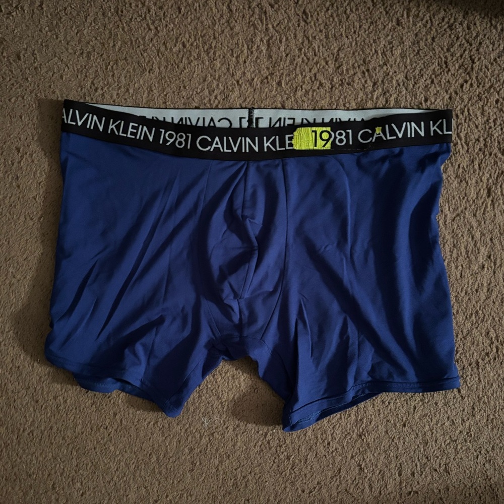 Calvin Klein 1981 Boxer Briefs Blue Men’s Underwear